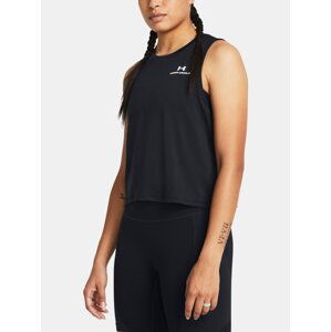 Under Armour Tílko Vanish Energy Crop Tank-BLK - Dámské