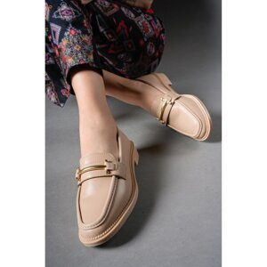 Riccon Esvaqua Women's Loafer 0012102 Nude