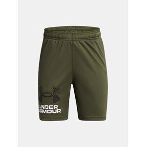 Under Armour Kraťasy UA Tech Logo Shorts-GRN - Kluci