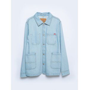 Big Star Man's Jacket Outerwear 130411 Light Denim-253