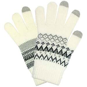 Rukavice Semiline Semiline_Smartphone_Gloves_0176_White/Grey