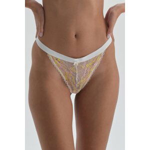 Dagi Ecru Elastic Detail Lace