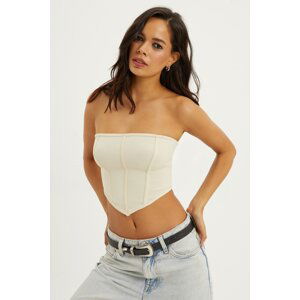 Cool & Sexy Women's Stone Strapless Blouse B1820