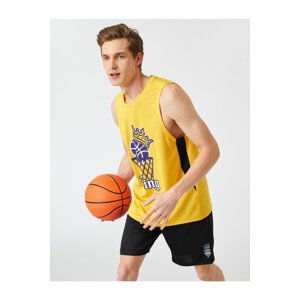 Koton Basketball Themed Printed Singlet