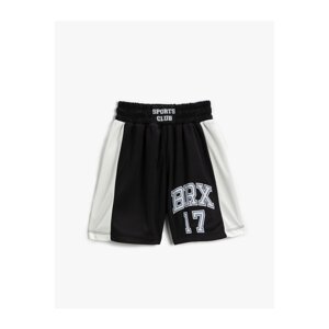 Koton Printed Shorts Color Block