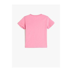 Koton 3skg10220ak Girls' T-shirt Pink