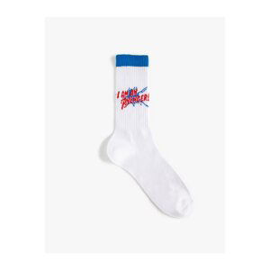 Koton The Avengers Socks Licensed, Embroidered