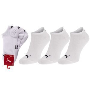 Sada tří párů ponožek v bílé barvě Puma - Dámské