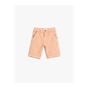 Koton Denim Shorts With Pocket Cotton