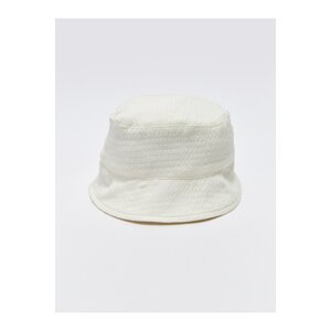 LC Waikiki Lcw Baby Plain Cotton Baby Girl Bucket Hat