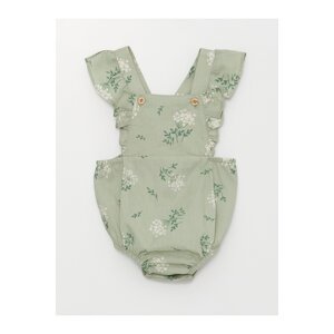 LC Waikiki Strapless Square Collar Overalls for Baby Girl