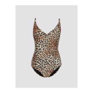 LC Waikiki Leopard Patterned Women's Swimwear