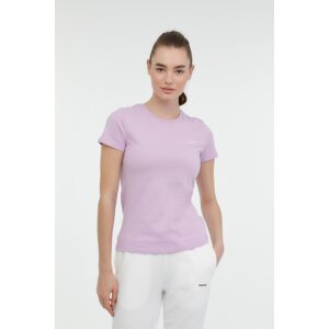 KINETIX W-sn226 Basic C Neck T-sh Light Lilac Women's Short Sleeve T-shirt