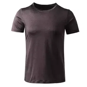 Dámské tričko Endurance Maje Melange S/S Tee Black Bean