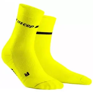Dámské běžecké ponožky CEP Neon žluté, II