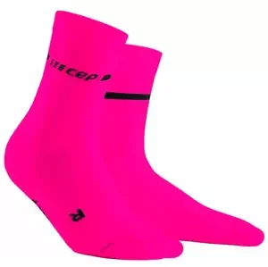 Dámské běžecké ponožky CEP Neon růžové, II