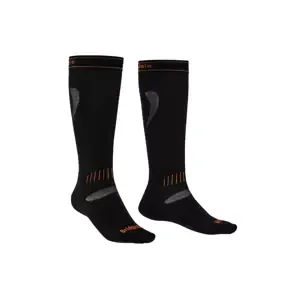 Pánské ponožky Bridgedale  Ski Ultra Fit L, black/orange