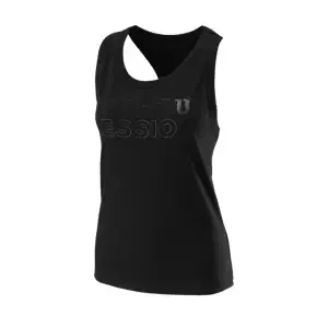 Dámské tílko Wilson  Night Session Tech Tank Black L