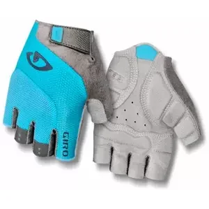 Dámské cyklistické rukavice GIRO Tessa šedo-modré, S