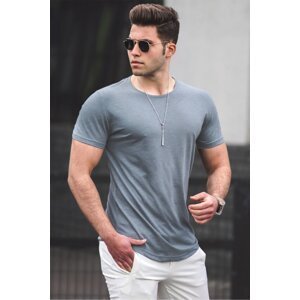 Madmext Smoked Basic Men's T-Shirt 4055