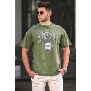 Madmext Khaki Men's T-Shirt 4999