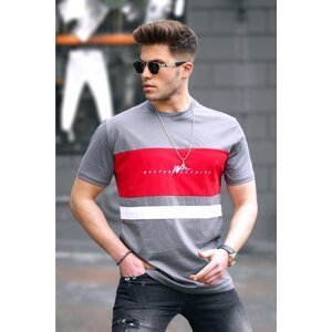 Madmext Men's Printed Smoked T-Shirt 5809