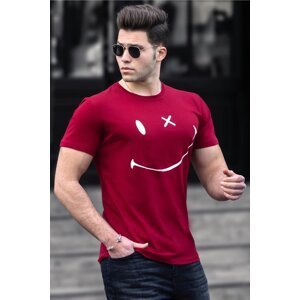 Madmext Claret Red T-Shirt 5060