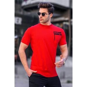 Madmext Red Men's T-Shirt 4959