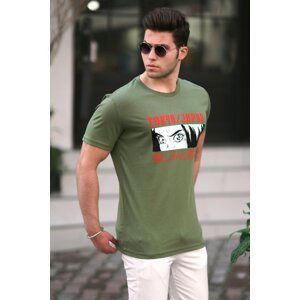 Madmext Khaki Men's T-Shirt 5224
