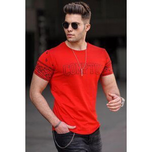Madmext Red Men's T-Shirt 4988