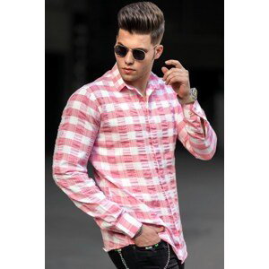 Madmext Pink Men's Shirt 4941