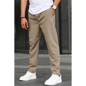 Madmext Fabric Parachute Khaki Basic Men's Trousers 6513
