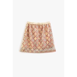Koton Girls' Patterned Skirt