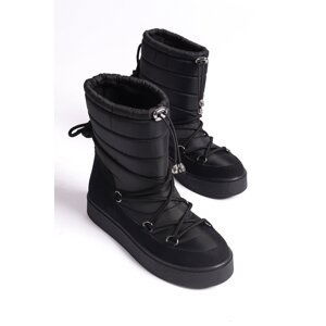 Capone Outfitters Women's Round Toe Parachute Snow Boots