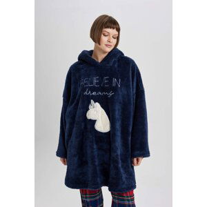 DEFACTO Oversize Fit Hooded Robe