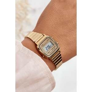 Dámský digitální retro náramek hodinky Ernest Gold