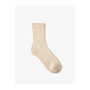 Koton Basic Wedge Socks Textured