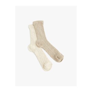 Koton Set of 2 Textured Socks
