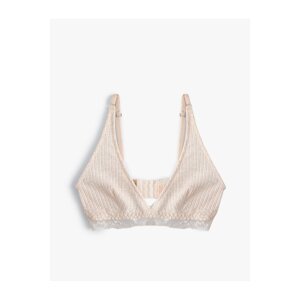 Koton Unpadded, Non-wired Bra with Lace