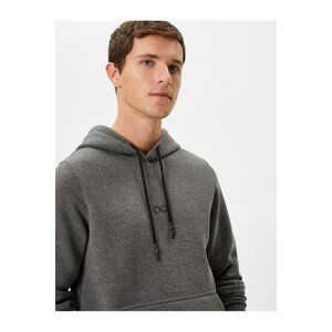 Koton 100th Anniversary Hooded Sweatshirt Kangaroo Pocket Printed