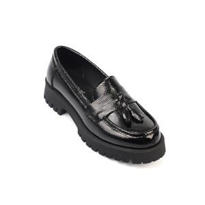 Capone Outfitters Trak Sole Tasseled Women's Loafer