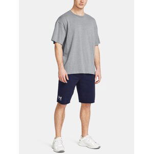 Under Armour Kraťasy UA RIVAL TERRY SHORT-BLU - Pánské