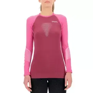 Dámské tričko UYN  Marathon OW Shirt LS Red Plum