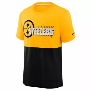 Pánské tričko Nike Colorblock NFL Pittsburgh Steelers, XL
