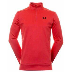 Pánská mikina Under Armour  UA Armour Fleece 1/4 Zip-RED M