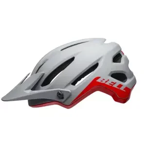 Cyklistická helma BELL 4Forty šedo-červená, M (55-59 cm)