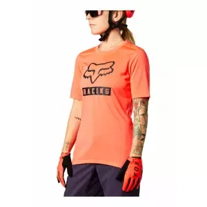 Dámský cyklistický dres Fox  Womens Ranger SS oranžový