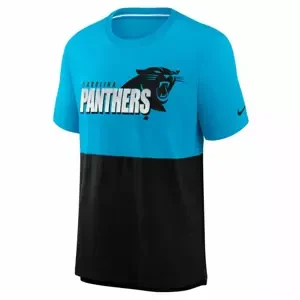 Pánské tričko Nike Colorblock NFL Carolina Panthers, L