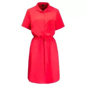 Dámské šaty Jack Wolfskin  Holiday Midi Dress Tulip Red