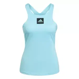 Dámské tričko adidas  Paris Y-Tank Primeblue Aqua M